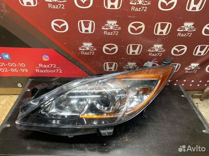 Фара левая Mazda Mazda3/Mazda3 MPS