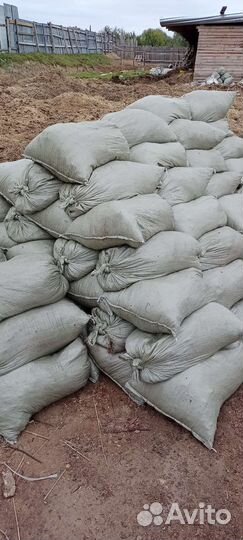 Конский перегной с доставкой в мешках