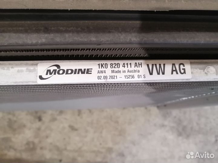 Кассета радиаторов Фольксваген Гольф 6