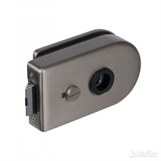 Замок c WC заверткой защелкой для стеклянной двери