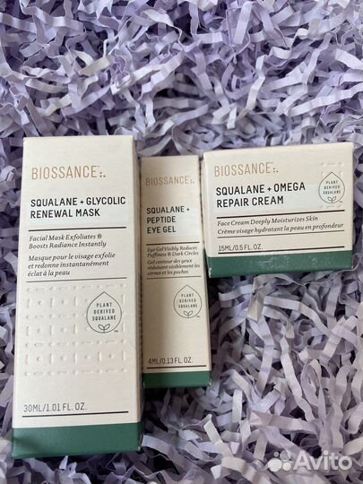 Biossance Squalane Vit C Rose, масло, сыворотки