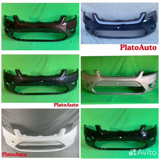 Передний бампер Ford Focus 2 3 2008-2015 (18)