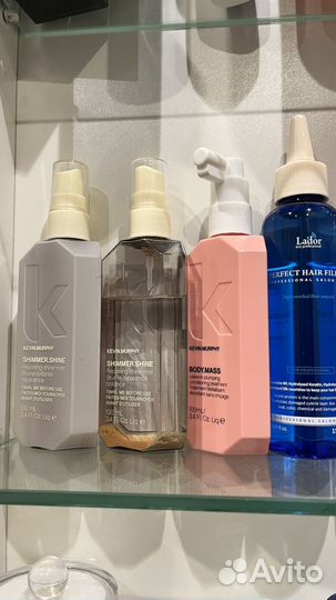 Волосы для наращивания 45 см блонд омбре