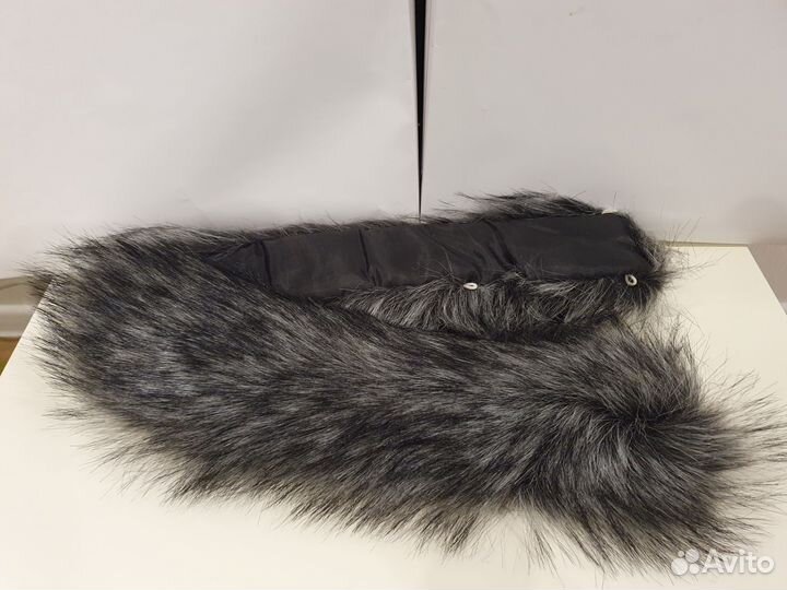 Меховой воротник на капюшон