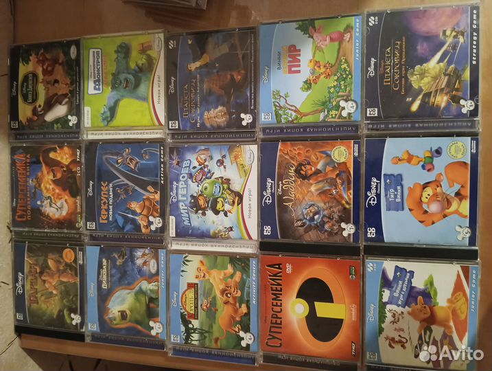 Компьютерные диски для пк от Disney