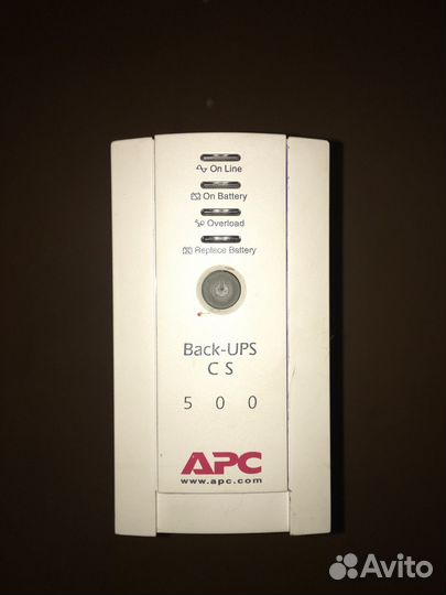 Ибп Бесперебойник APC Back-UPS 500