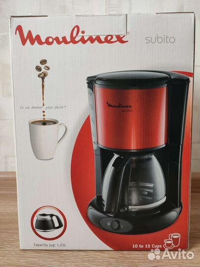 Кофеварка капельная moulinex