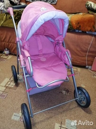 Коляска baby born кукольная