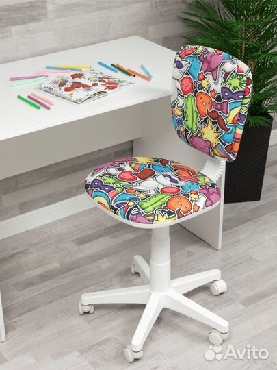 Кресло детское с принтом