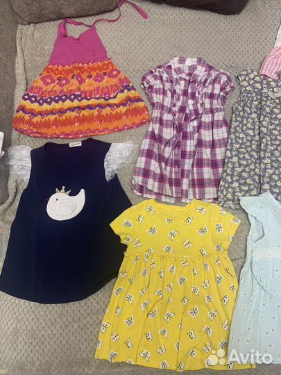 Пакет вещей на девочку 86-92
