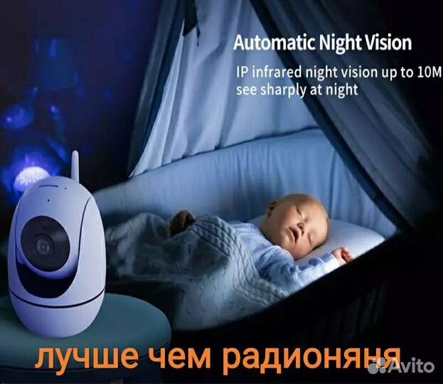 Поворотная WiFi камера видеонаблюдения Tuya