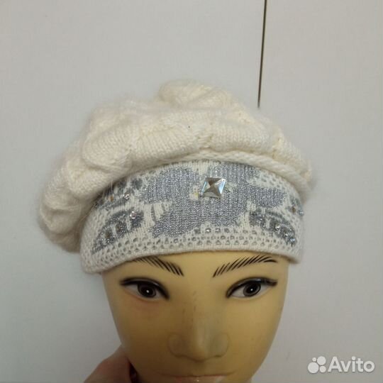 Берет женский зимний