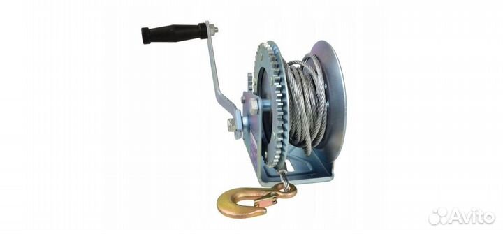 Лебедка ручная барабанная Geko 850 кг (10 м.)