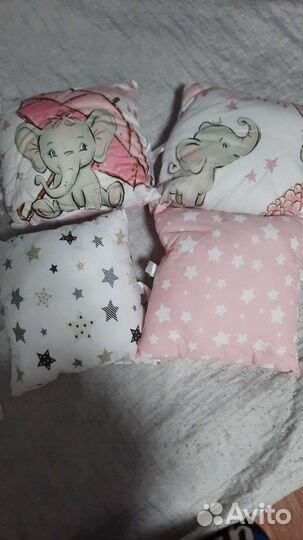 Бортики в детскую кроватку