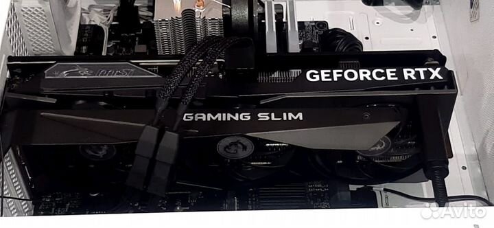 Видеокарта MSI GeForce RTX 4070 gaming X slim