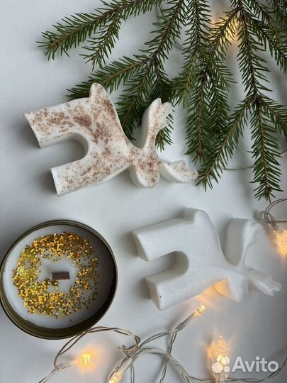 Мыло и свечи новогодние