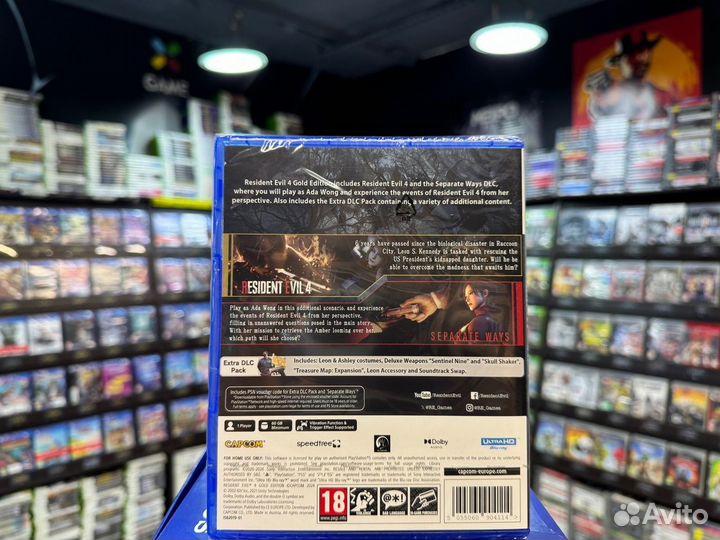Игры для PS5: Resident Evil 4 Remake Gold Edition
