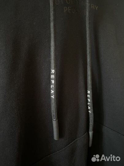 Худи оверсайз с капюшоном Replay xs