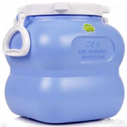 Бочки для воды 20-100 литров (новые)