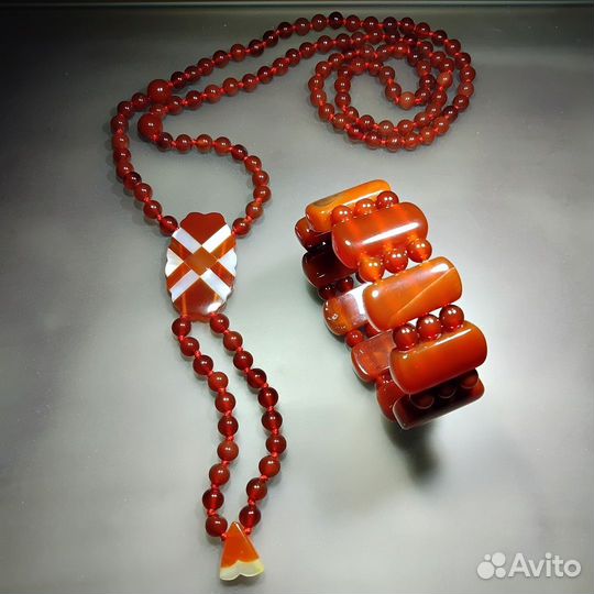 Сердолик натуральный