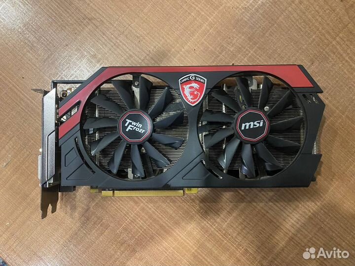 Видеокарта Nvidia gtx 760 4gb msi
