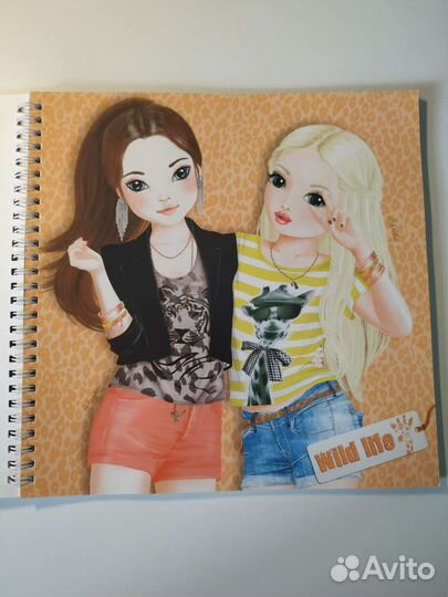 Альбом для творчества Top Model T-shirt Designer