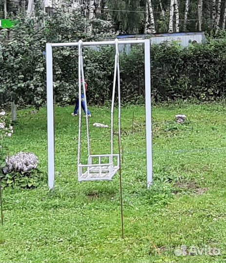 Качели, турник