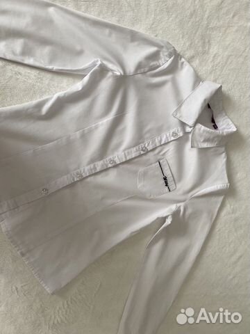 Рубашка школьная для девочки, размер 140