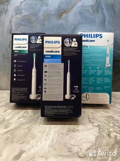 Электрические зубные щетки Philips