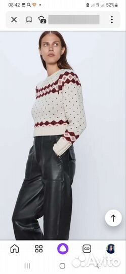 Свитер zara