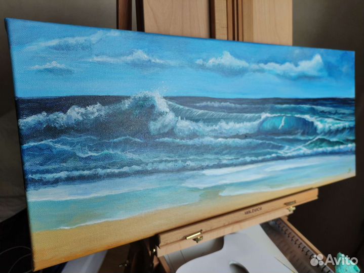 Картина на холсте. Акрил