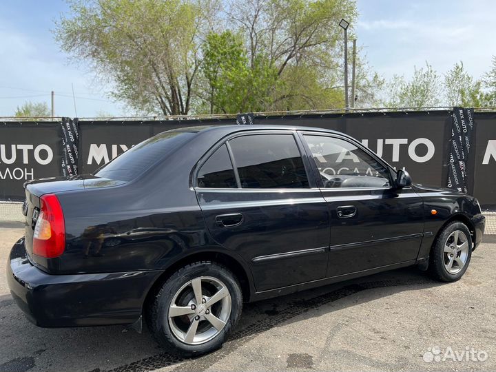 Hyundai Accent 1.5 МТ, 2008, 204 303 км