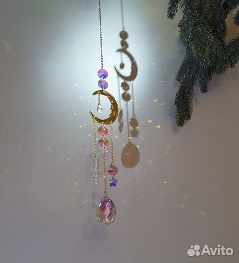 Ловец солнца и энергии / оберег в золоте / новый