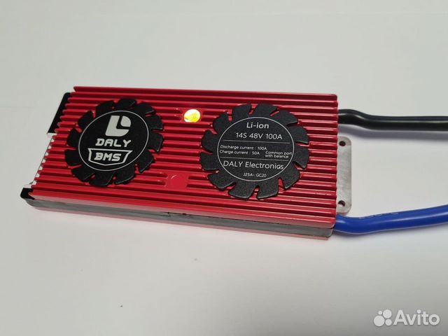 Плата контроля BMS Li-ion 14S 48V 100A