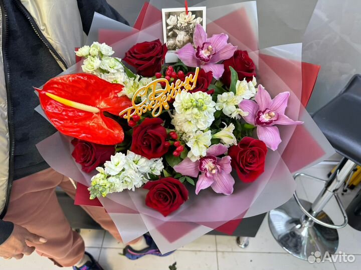 Цветы розы с доставкой