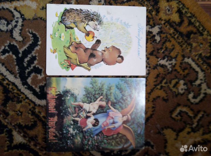 Книги для шитья, кулинария, открытки