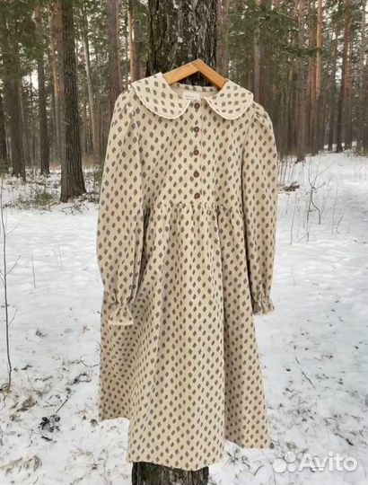 Платье женское теплое 42 44
