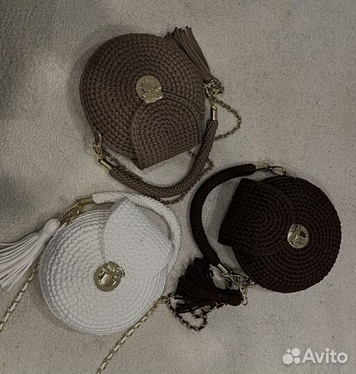 Сумка женская ручная работа вязанная