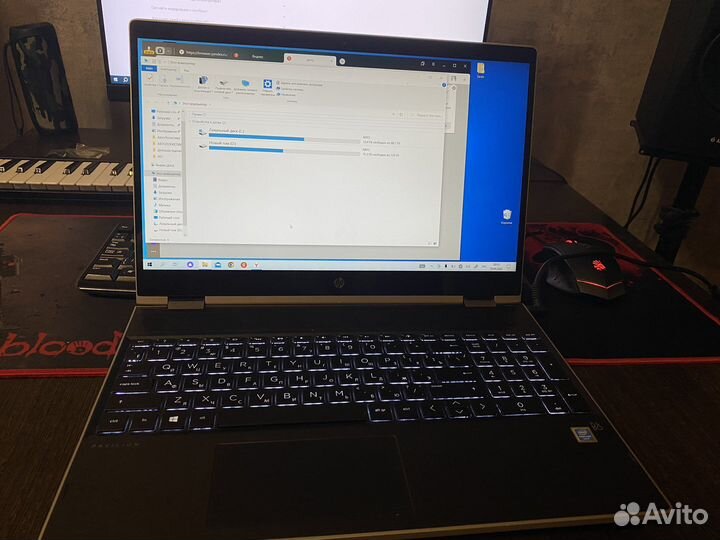 Ноутбук трансформер hp pavilion 360