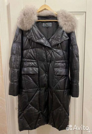 Кожаная куртка женская