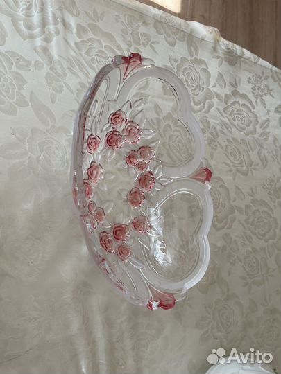 Хрустальная конфетница