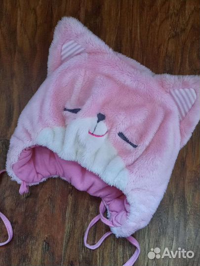 Шапка для девочки, зима, осень