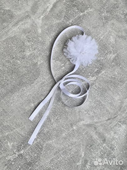 Чокер цветок