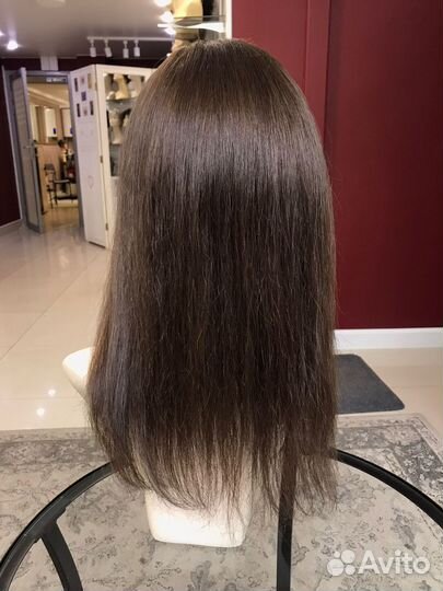 Полупарик из натуральных волос