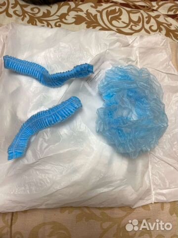 Шапочки одноразовые