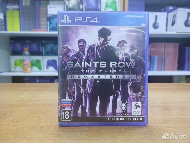 Saints Row - The Third (3) Remastered (PS4, рус, б