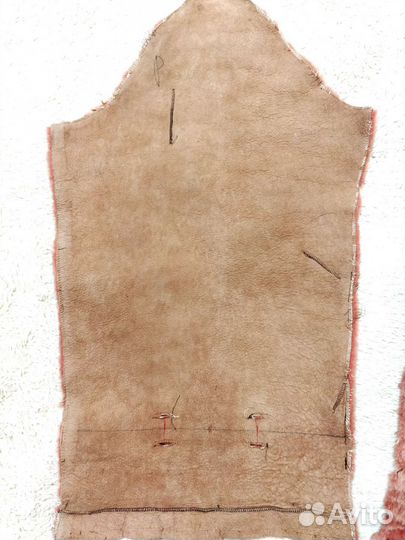 Мех натуральный овчина куски шкура для рукоделия