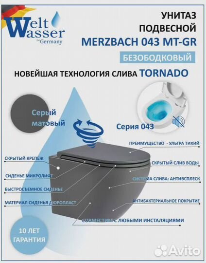 Инсталляция Welt Wasser 4в1 арт:10000011395