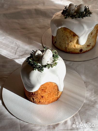 Кексовый кулич