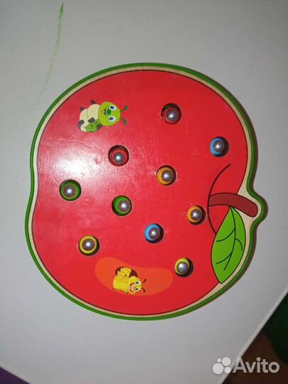 Магнитная рыбалка червячки